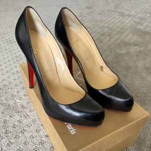 Christian Louboutin Rolando black heels